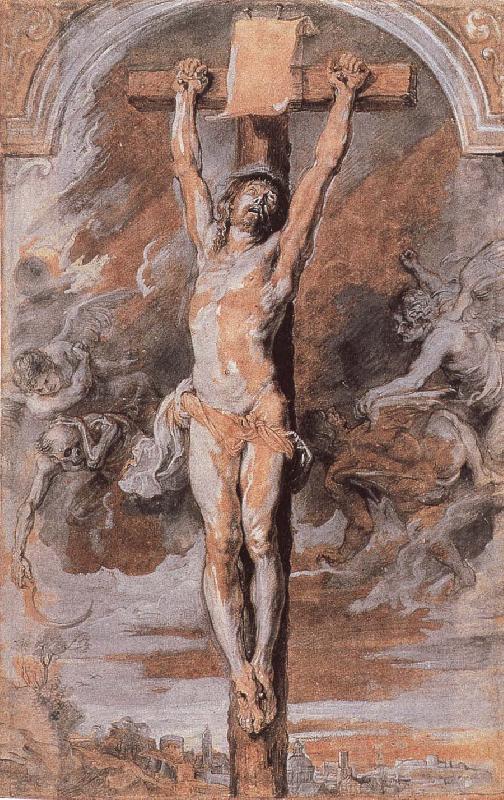 Peter Paul Rubens Jesus  on the cross Norge oil painting art